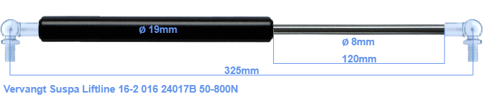 Suspa Liftline 16-2 016 24017B